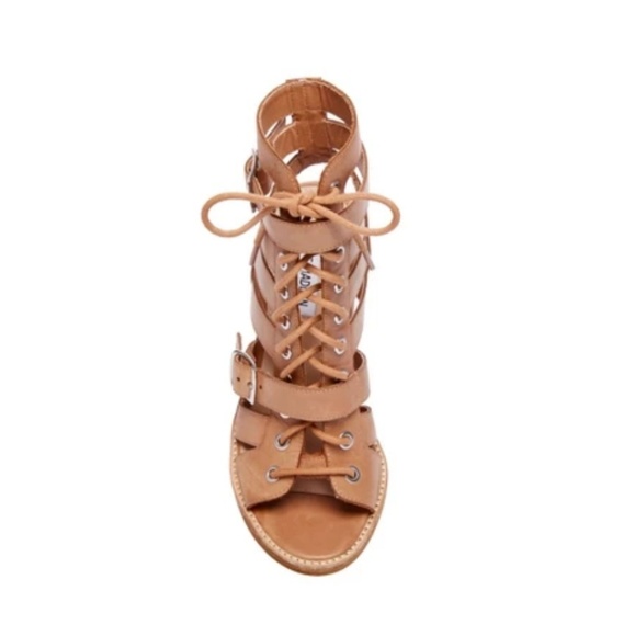 Edgy Cool Steve Madden Caged Sandals - Picture 4 of 5